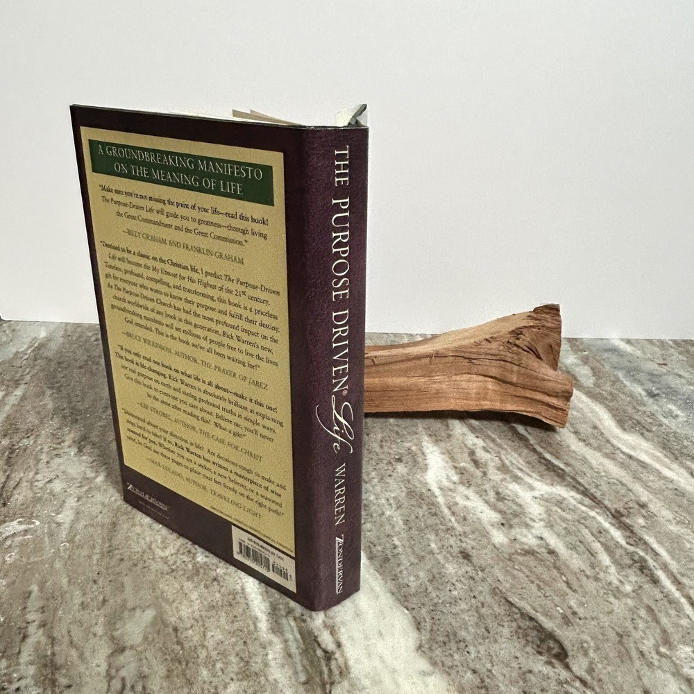 The Purpose Driven Life Rick Warren Hardcover 2002 First Edition Zondervan